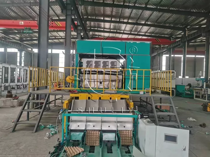 3000pcs egg tray machine