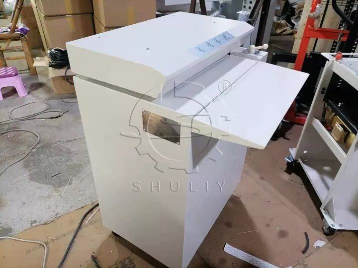 cardboard box shredder for packaging material