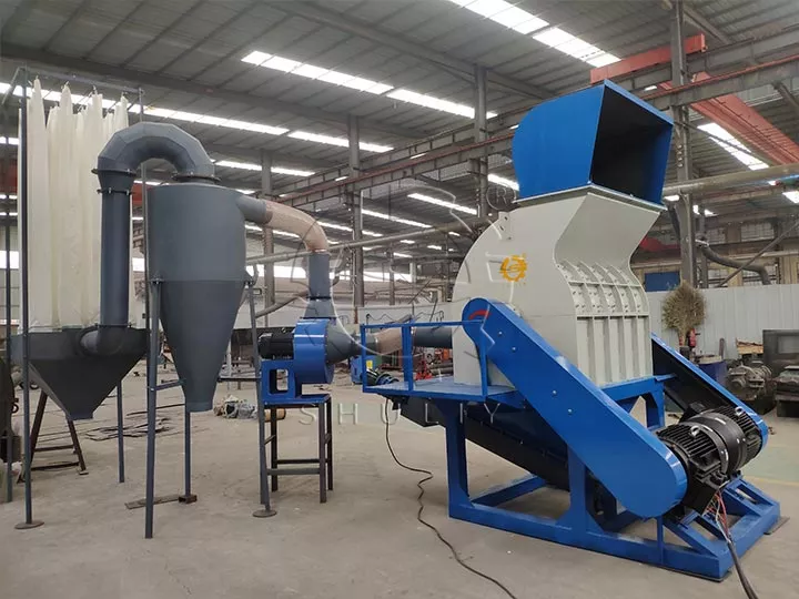 cardboard crushing machine