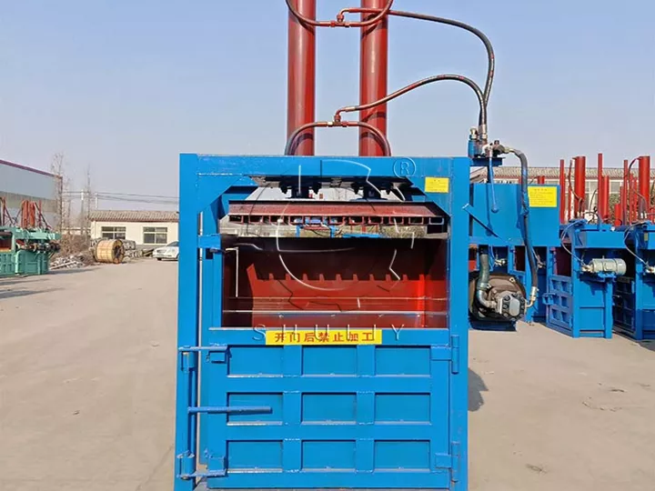 cloth baler machine