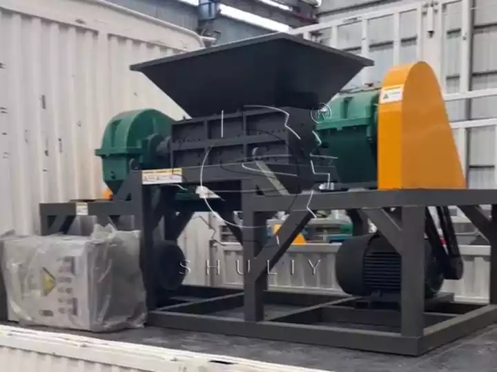 a machine in a factory