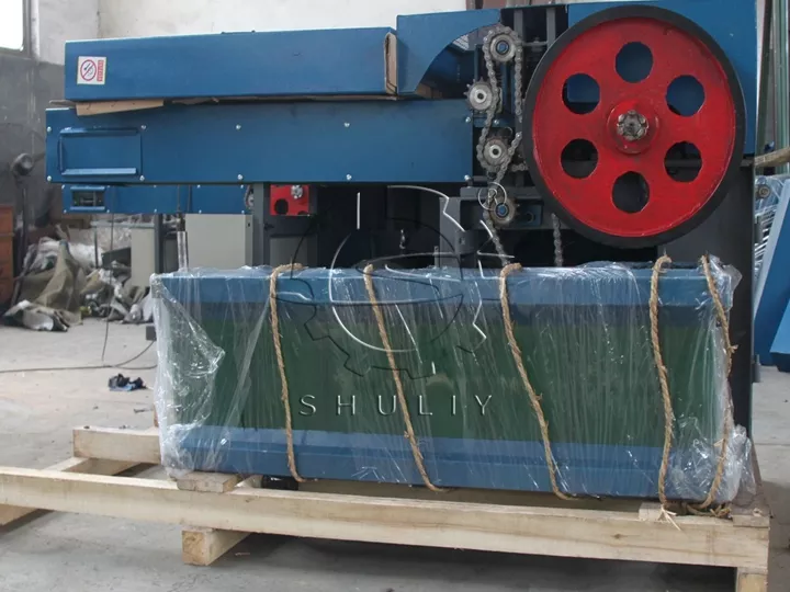 textile fiber cutting machine package