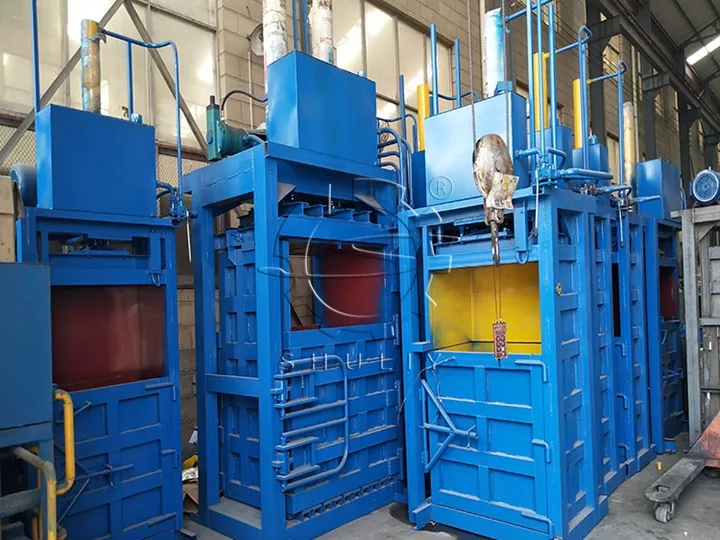 vertical hydraulic baler factory