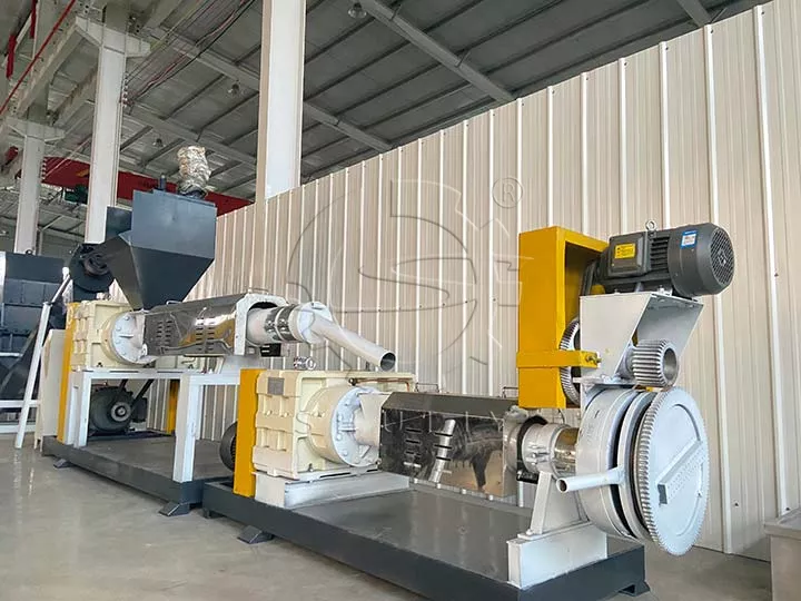 PP PE granule extruder