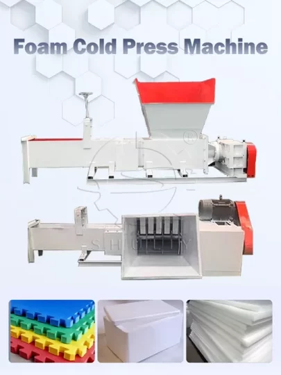 eps foam recycling machine