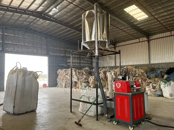 plastic recycling plant