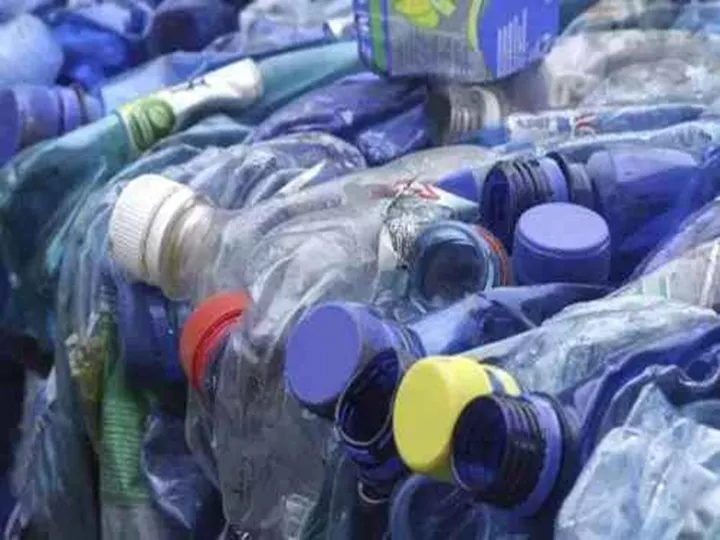 waste plastic bottles