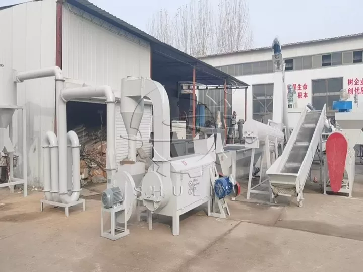 PET flakes cleaning equipment