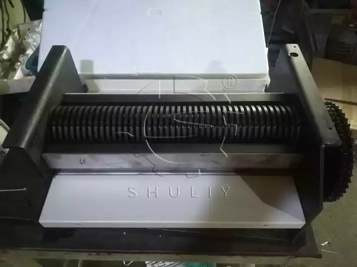 cardboard box shredder machine