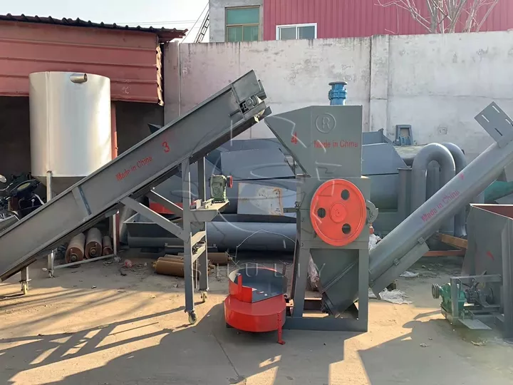 waste plastic recycling machinery