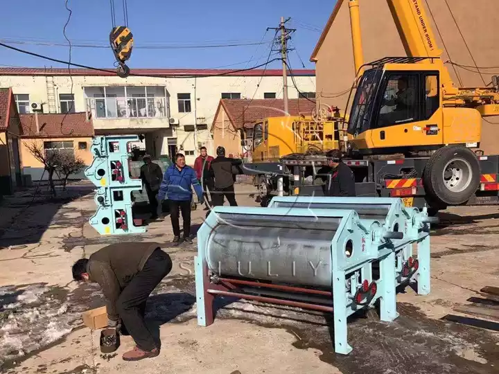 cotton waste recycling machine