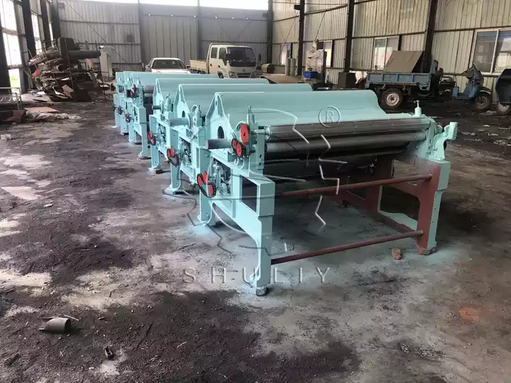 garments textile waste recycling machine