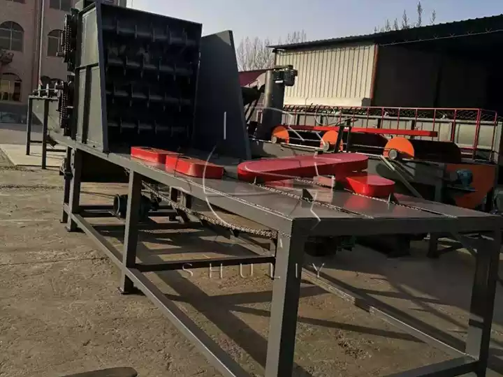 plastic bottle unwrapping machine