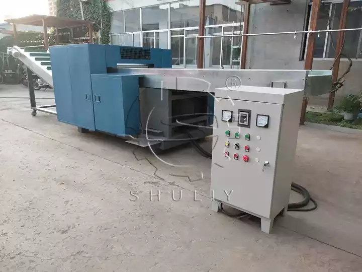 waste fabric cutting machine