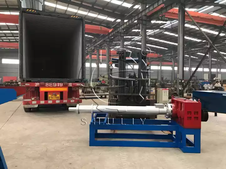 plastic granulator recycling machine