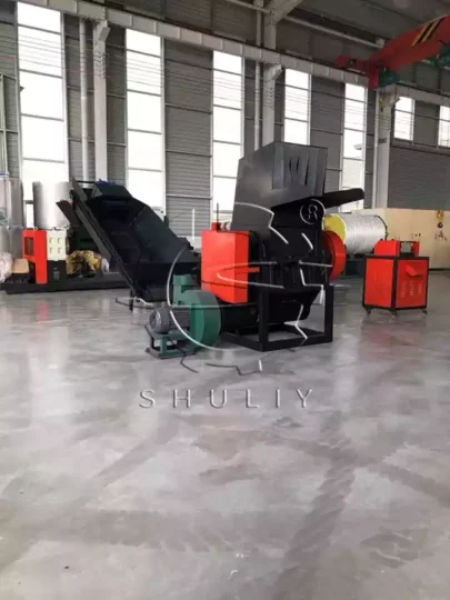 plastic shredder machine