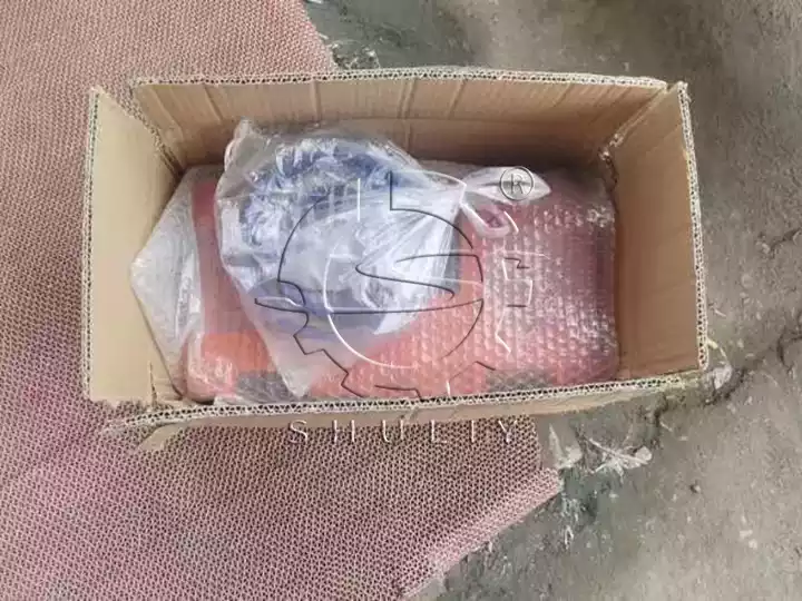 a box with bubble wrap inside