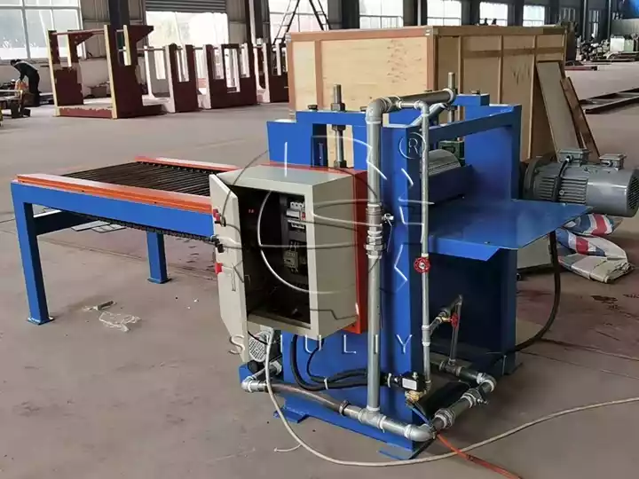 Scrap ACP stripping machine