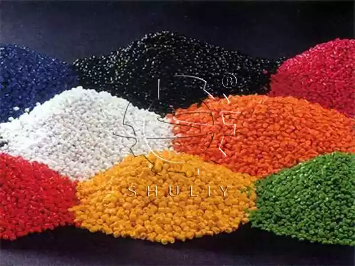 plastic pellets