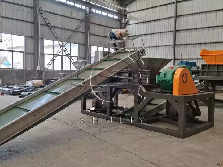 double-shaft shredding equipment