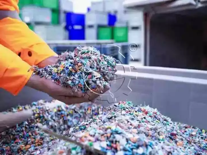 materials for recycled plastic pellets