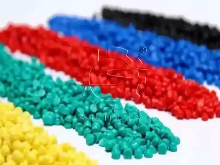 plastic pellets production