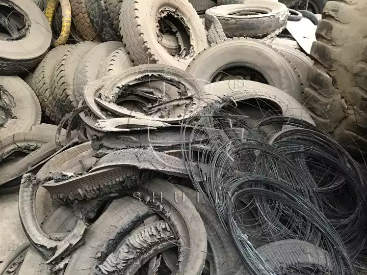 scrap tire wire drawing