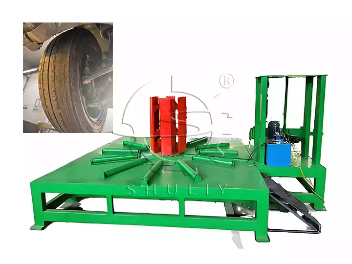 OTR tire dismantling machine for sale