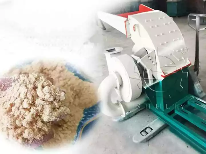 cardboard hammer crusher machine