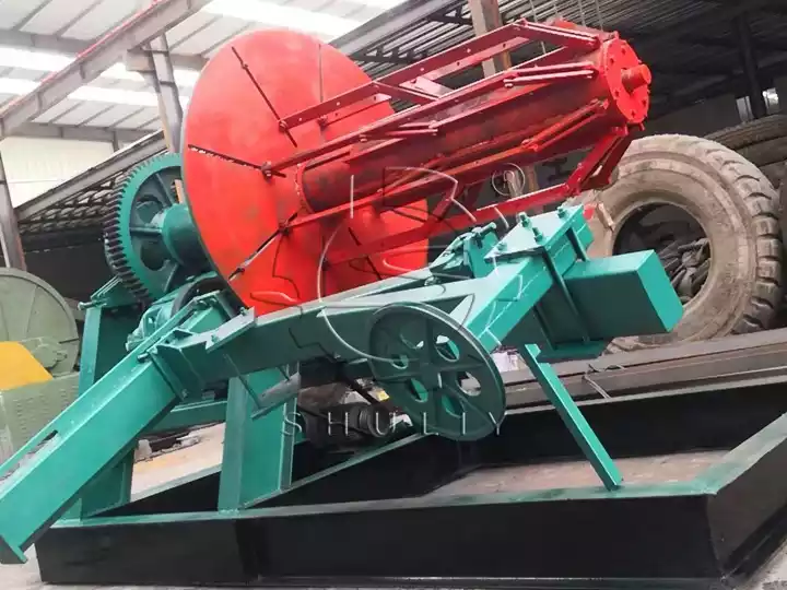 tire dismantler recycling machine