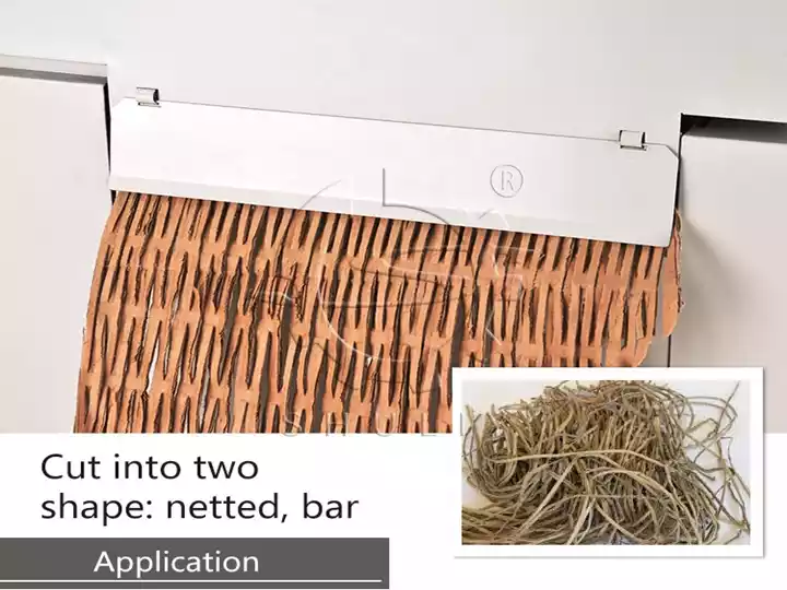cardboard perforator machine application