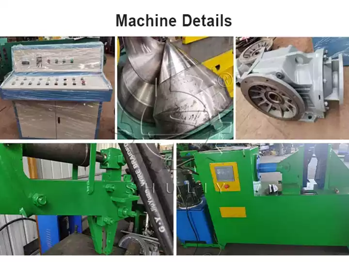 helical blade forming machine details
