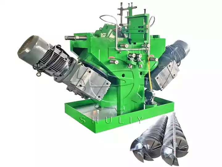 spiral blade forming machine