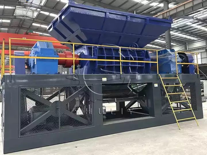 double shaft shrdder