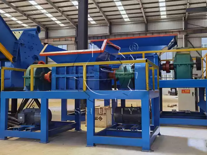 heavy-duty metal shredder