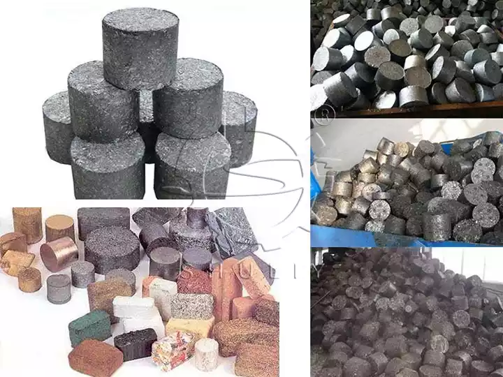 metal chip briquettes