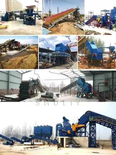 metal crushing and sorting line site