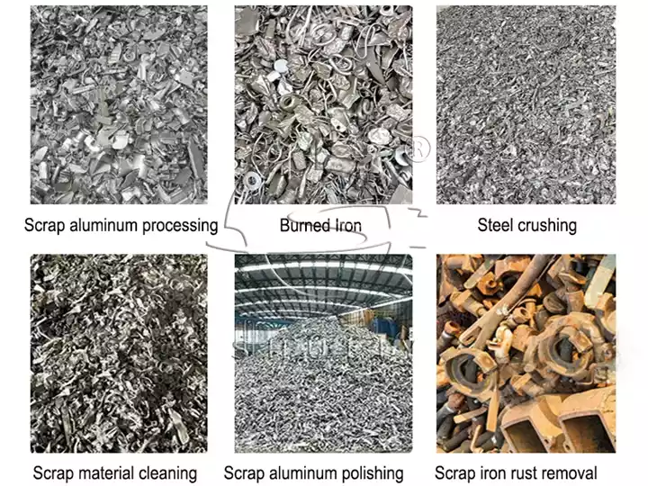 metal sorting recycling line effect show