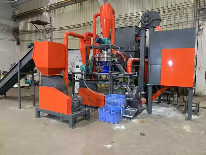 circuit boards crusher and separator unit