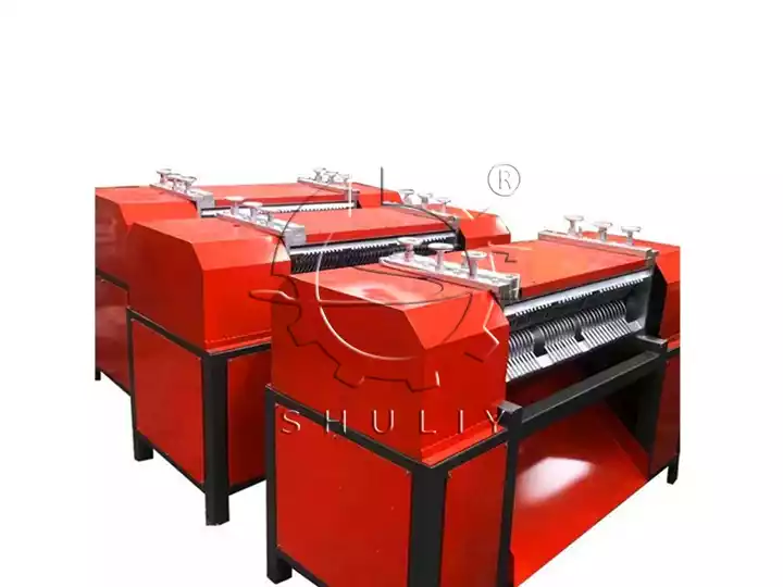 空调散热器拆解回收机