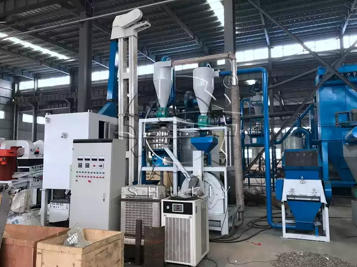 aluminum plastic separation and recycling line