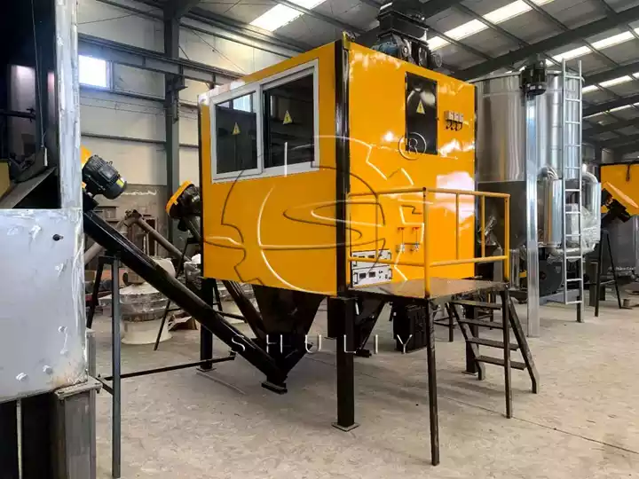 máquina de clasificación de plásticos