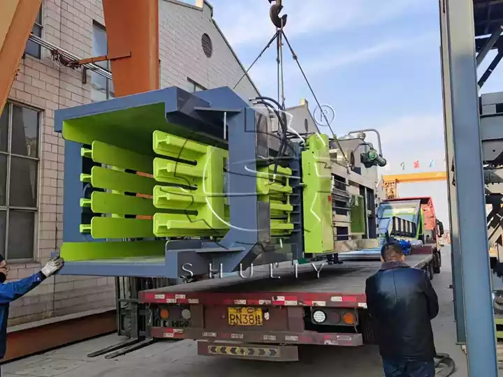 heavy duty baler machine