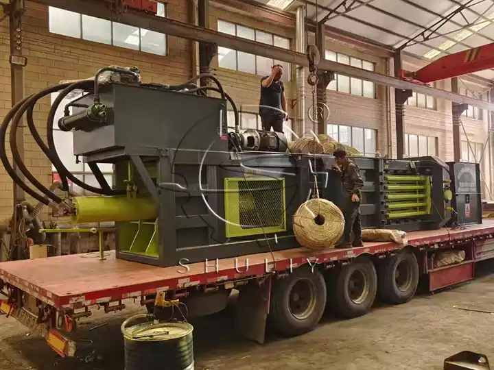 industrial baler machine