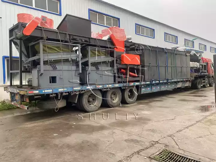 scrap refrigerator recycling equipment shipment