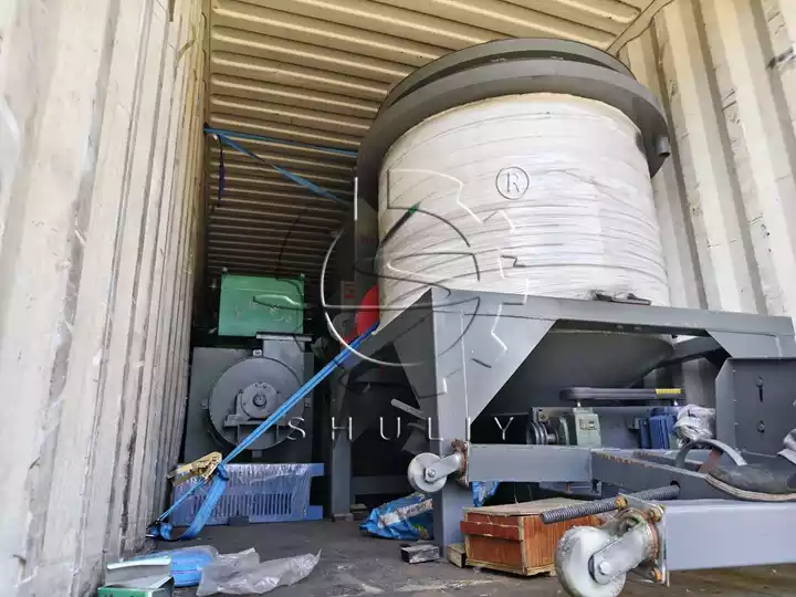 PET bottle flakes production line