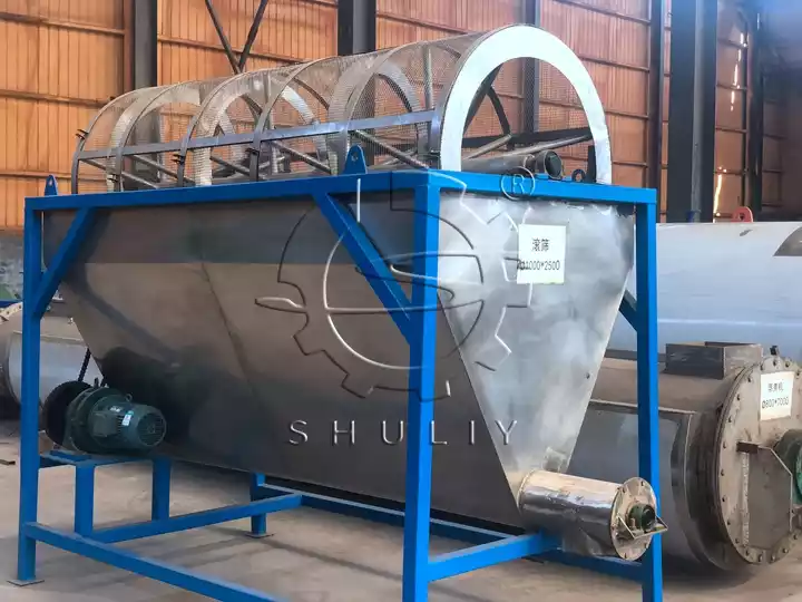 cooling and screening machine