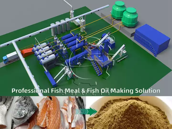 fish meal manufacturing plant