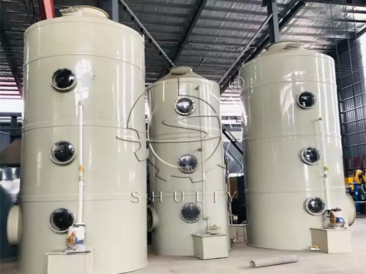spray tower