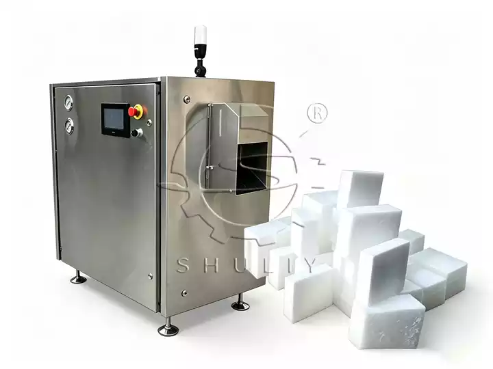 block dry ice making machine